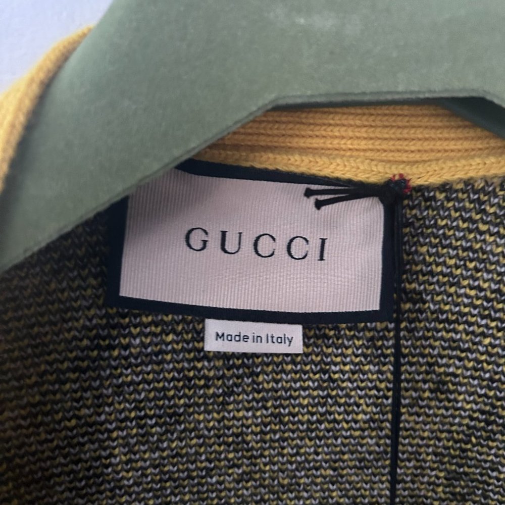 Gucci GG-Skunk wool cardigan - Picture 3 of 6